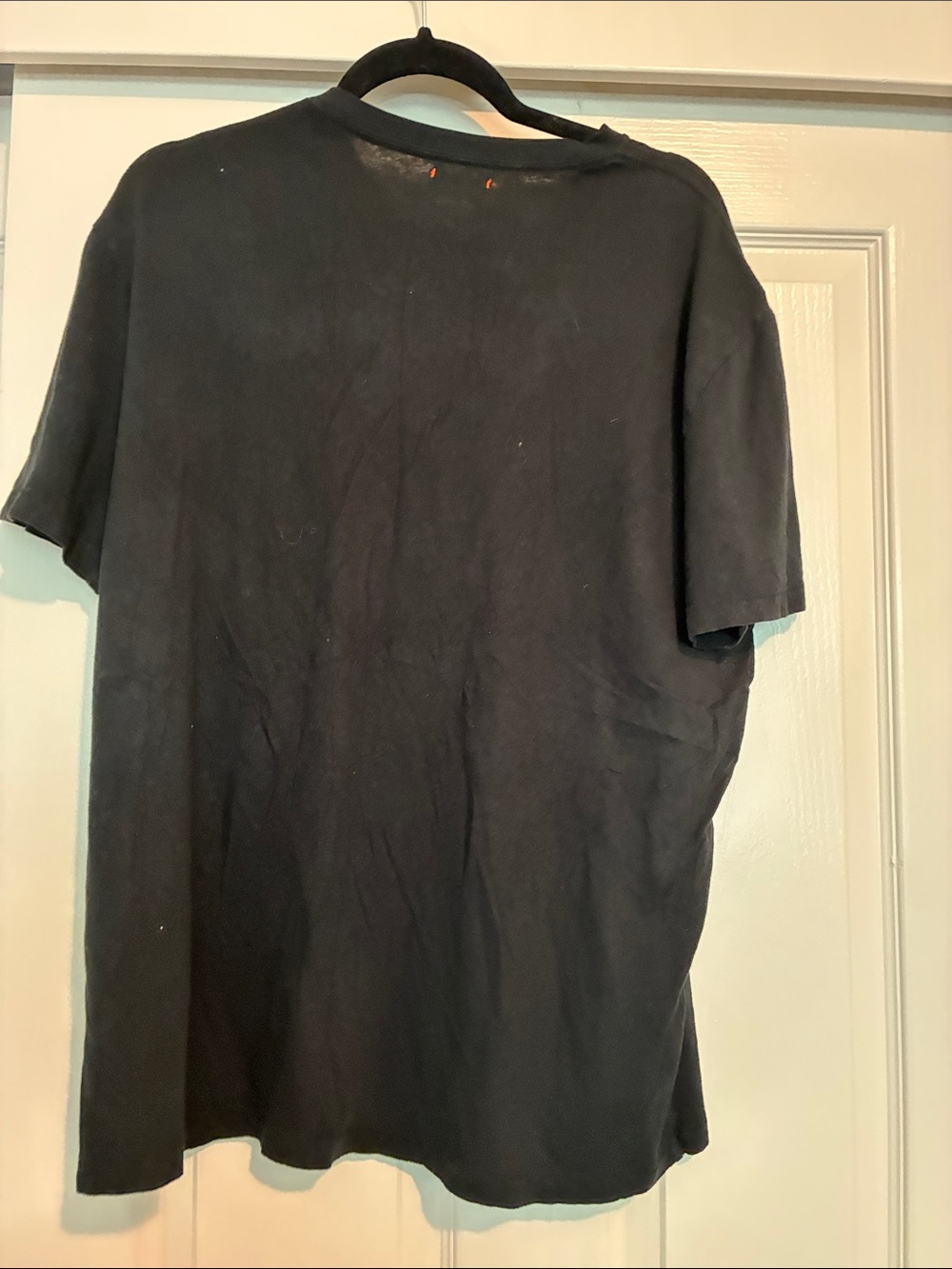 Jack Spade Black V-Neck Short Sleeve Tee - Picture 4 of 4
